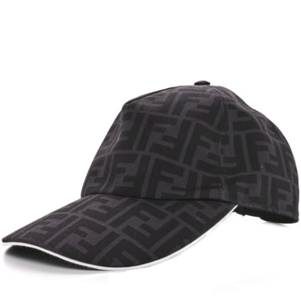 Fendi Monogram Black Cap